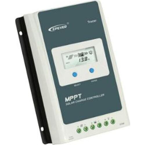 MPPT 40A 30A 20A 10A24V 1040W solar panels system battery 12V 24V auto work charger regulator Tracer4210AN lcd controller
