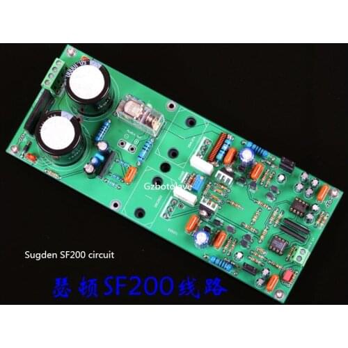 Reference UK Sugden SF200 circuit Mono 100w power amplifier board with Sanken 2SC2922