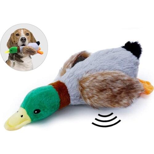 Funny Pet Chew Toy Creative Duck Shape Anti-Bite Pet Squeaky Toy Pet Play Toy For Dogs Cats Pet Supplies Cat Dog Favors