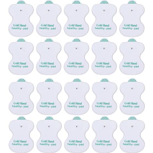 10/20pcs TENS Ems Nerve Muscle Stimulator Electrode Pads Gel Electrode Pads Tens Electrodes Physiotherapy Machine Health Care