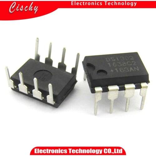 10PCS/lot DS1302N DIP8 DS1302 DIP DIP-8 Trickle Charge Timekeeping Chip new and Original