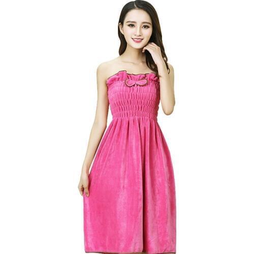 Microfiber Bath Skirt Wear Bath Towel Absorbent Tube Top Bath Skirt Thicken Large Bath Towel Beach Skirt