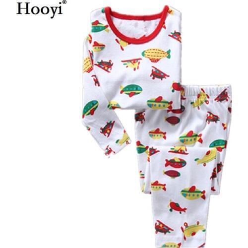 Aerocraft Baby Boys Sleepwear pijama Boy Pajamas kids pyjamas Airship Children clothing set baby home clothes t-shirt + pant