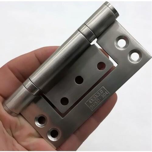 Wood Door Stainless Steel Door 4 Inch Bearing Mute Folding Hinge
