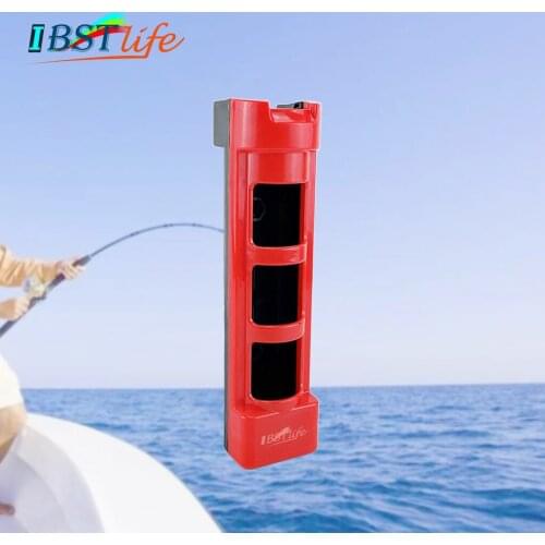 ABS Plastic Fishing Rod Pole Holder Fishing Box Fishing Rod Support Durable Tube Mount Bracket Socket Rack Boat Accessories
