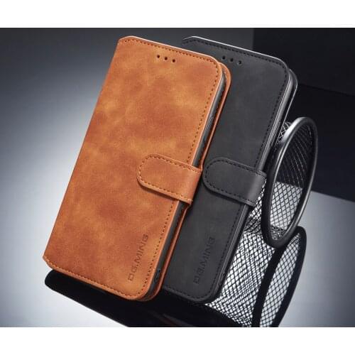 Flip Case for iPhone 6 6s Plus 7 8 Plus Case Retro PU Leather Wallet Cover For iPhone X XS XS MAX XR Card Slots Stand Cover