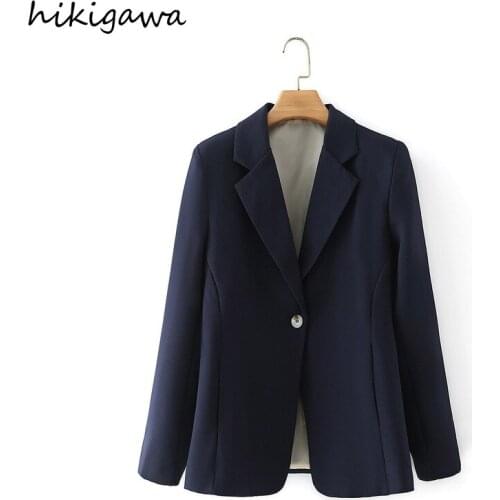 HIKIGAWA Women's Casual Blazers