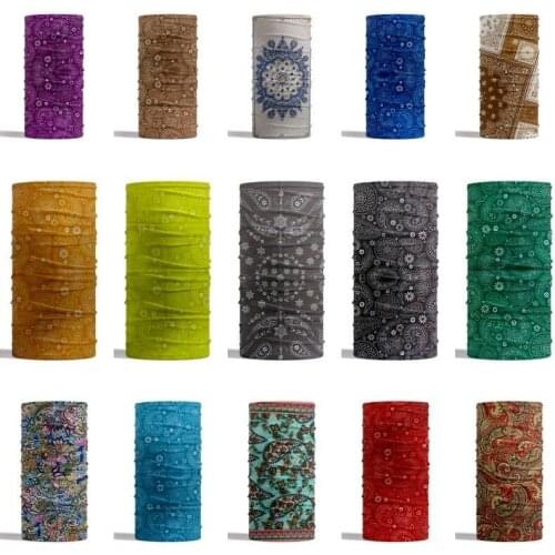 Classic Fashion Paisley Bicycling Girls Bandana Tube Face Scarf Motorcycle/bicycle Cycling Headwear Birthday Sport Man Scarf