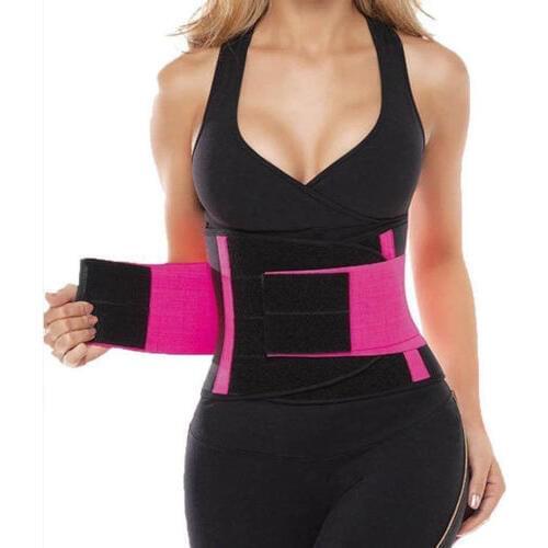 2019 Men Women Shapewear Sweat Belt Waist Cincher Trainer Trimmer Gym Body Shaper Unisex Sports Belt Waistband