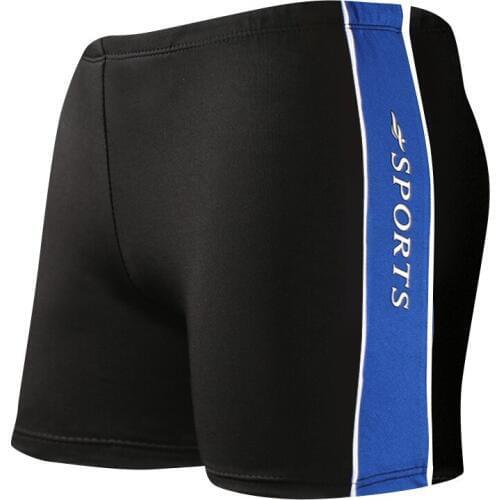 Mens Swimming Trunks Shorts Solid Color With Side Stripe Large Size Beach Boxers Surfing Stylish Breathable Elastic Men Wears