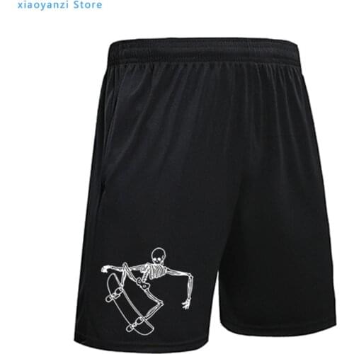Skull Man skateboard Men 2021 running pants New Arrival sportswear shorts Fashion Print Male Casual short pants