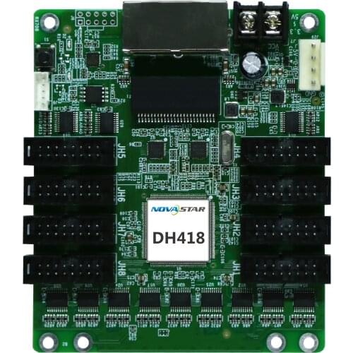 Novastar DH418 Receiving Card 8 Ports HUB75 LED Module 256*256 Backup Video Card