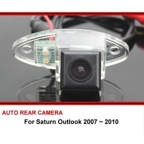 Fisheye For Saturn Outlook 2007~2010 Car Rear View Camera reverse Backup Parking Camera LED Night Vision Waterproof Wide Angle