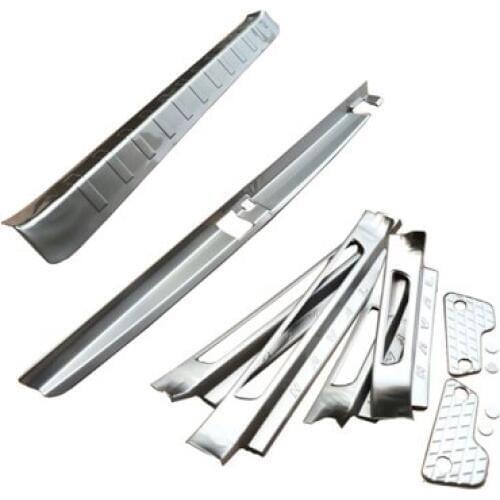 Car styling For Great Wall Haval H9 2017-2019 doorsill welcome to the footplate rear panel special Protective decoration