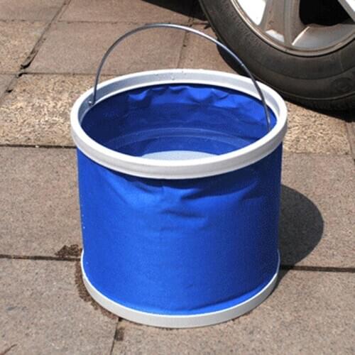 Thickening Portable Folding Bucket Car Storage Bucket Cleaning Tools for Nissan Teana X-Trail Qashqai Livina Sylphy Tiida Sunny