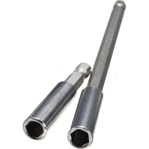 1/4'' Hex Shank Magnetic Screwdriver Extension Drill Bit Holder 60/75/100/150mm