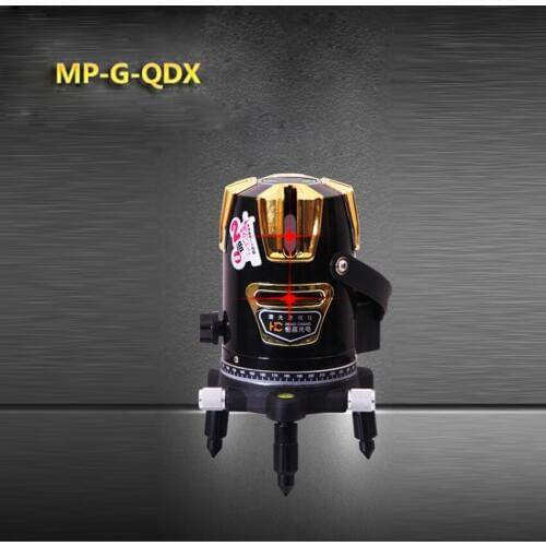 1pc MP-G-QDX 360degree Self- leveling Cross Laser Level Red 2 Line 1 Point Power supply voltage 220V