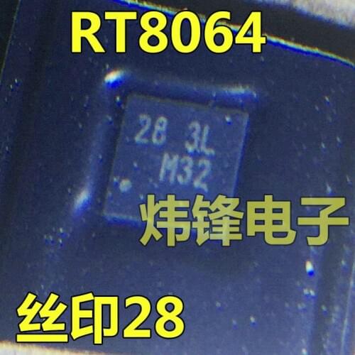 10PCS RT8064ZQW RT8064 WDFN-8 100% New original