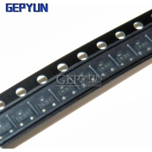 50PCS TL431 SOT23 TL431A SOT-23 431 SOT SMD SOT23-3 voltage regulator IC Gepyun