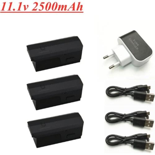 11.1v 2500mah Lipo Battery For SJR/C SJRC F11 /F11 PRO Drone 5G Wifi FPV GPS RC Quadcopter Spare Parts Dron Accessories