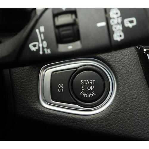 Car Interior Accessory Engine Start Cover Trim For BMW 1 2 3 4 Series F30 316 318 320 2013 2014 2016 Car Styling
