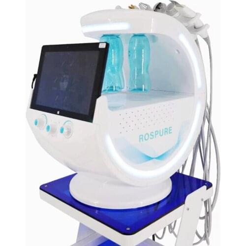 Hydra facial Machine Skin Analyze Oxygen Jet Facial Cleansing Aqua Peel Machine Blackhead Removal Equipment