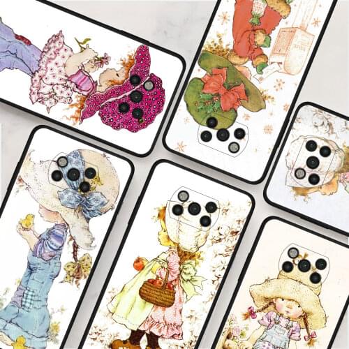 Sarah Kay pattern Cover for Xiaomi Mi Poco X3 NFC M3 X3 Pro F3 F1 9T 10 11 Ultra Note 10 10T 5G A2 Lite Cell Phone Case