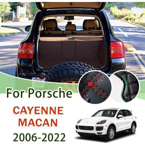 For Porsche Cayenne Macan 2006-2022 Car Trunk Mat Trunk Liner Car Boot Pad Cargo Compartment Car Boot Pad Accessories Styling
