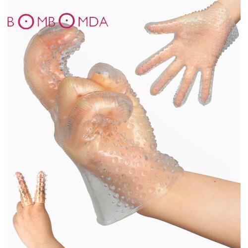 Sex Toys For Women Men Sex Gloves G-Spot Massage Clitoris Stimulation Adult Games Female Masturbation Erotic Product Sex Shops