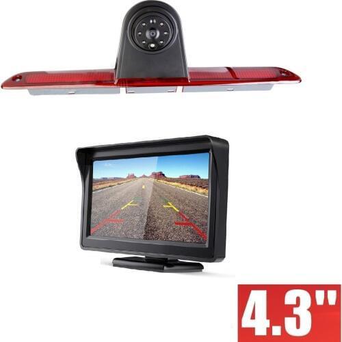 HD 3rd Brake Light Camera 170°Back Reversing Rear View Camera for Mercedes Benz W906 Sprinter 324H 524H VW Crafter Transporter