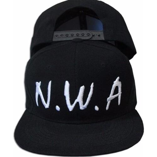 High quality new Fashion Newest N.W.A Snapback Caps Letter Men Women Baseball Cap NWA Cap Hat Compton Niggaz Hip Hop Hats