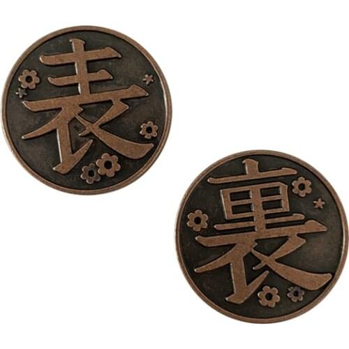 Demon Slayer Cosplay Coin Tsuyuri Kanao Accessories Prop