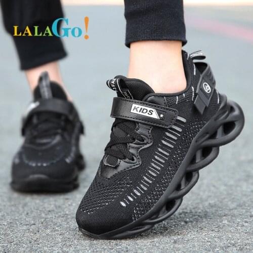 2021 Spring Kids Casual shoes Boys Fashion Trainers Boy High Top Mesh Sock Sneakers Children School Slip-On Brand Shoes Girls