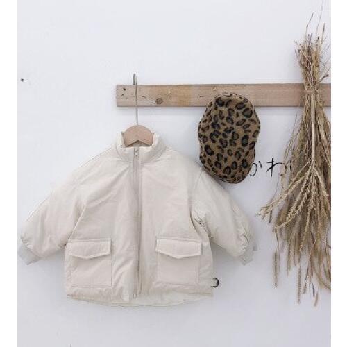 3-8 Y Childrens Winter Cotton Jackets Parkas 2019 Spring New Korean Kids Short Coat for Baby Boys and Girls New Year Costume