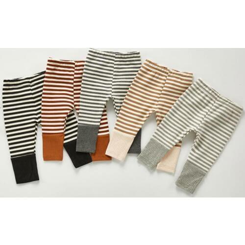 Toddler Girls Leggings Boys Cotton Kids Trousers Baby Pp Pants Autumn Children Clothing Infant Casual Pants