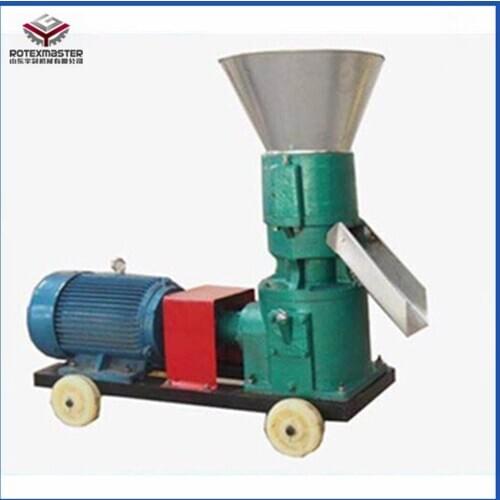 Chicken Duck Fish Feed Flat Die Pellet Machine with Mini Price