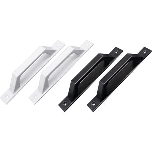 Sliding Barn Glass Door Handle Set with Screw for Cabinet Cupboard Interior Door