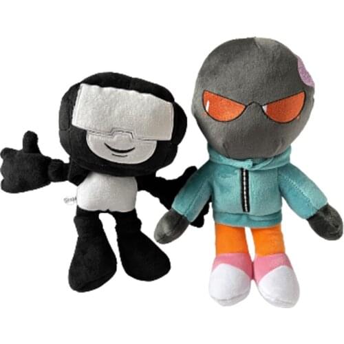 Anime Boyfriend Plush Toy Doll Friday Night Funkin Plush Toy Cute Stuffed Doll for Children Christmas Halloween Gifts