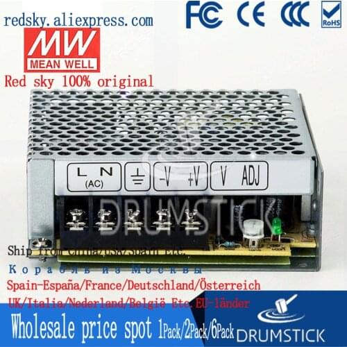 Steady MEAN WELL RS-50-5 5V 10A meanwell RS-50 50W Single Output Switching Power Supply