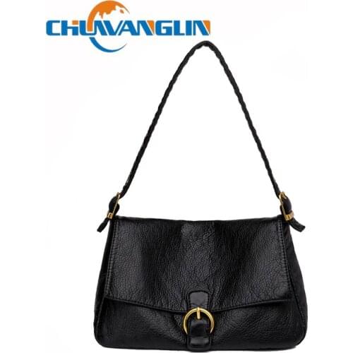 Chuwanglin Bags for Women Shoulder Tote Bag washed PU Motorcycle Messenger casual handbags Top-handle bags Sac a main 5080939