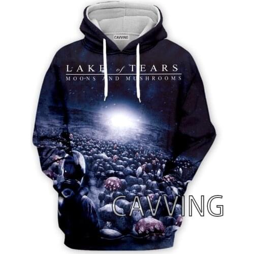 CAVVING 3D Printed LAKE OF TEARS Hoodies Hooded Sweatshirts Harajuku Tops Clothing for Women/men