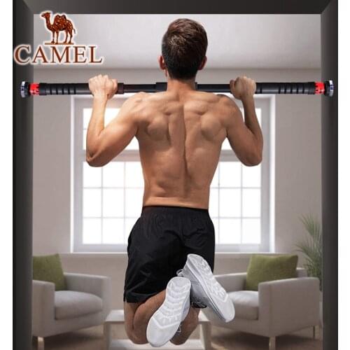 CAMEL 180kg Adjustable Door Horizontal Bars Exercise Home Workout Gym Chin Up Pull Up Training Bar Sport Fitness Equipments