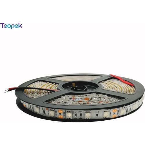 UV Led Strip 5050 SMD 60leds/m 395-405nm Ultraviolet Ray LED Diode Ribbon Purple Flexible Tape Light for DJ Fluorescence