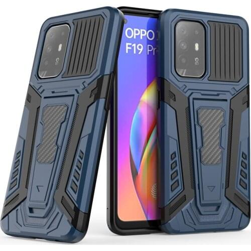 For OPPO A94 5G Case Chariot Bracket Rubber Armor Bracket Bumper Cover For OPPO A94 5G Cover for OPPO A94 5G OPPO A94 4G A74 4G