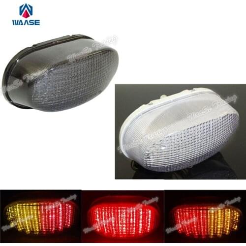 E-Marked Rear Taillight Tail Brake Turn Signals Integrated Led Light For SUZUKI MARAUDER 800 1600 1997 1998 1999 2000 2001-2004