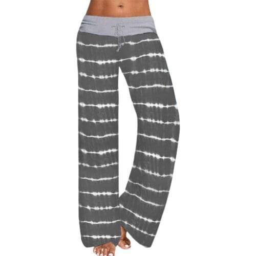 Women Leggings Fitness Yoga Pants Trousers Bandage Skin-friendly Durable Women Printed Trousers for Spring Hot Sales