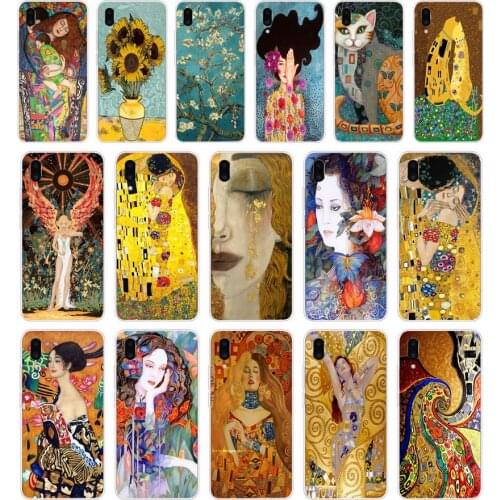 097FG the kiss Gustav Klimt Painting gift Soft Silicone Tpu Cover phone Case for Meizu Pro 7 Plus X8 C9 Pro Note 9 case