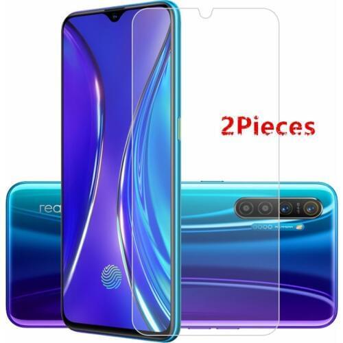 2 piece Screen Protector for OPPO Realme X2 XT X2 Pro 5 5 Pro 3 Tempered Glass Protective Film for OPPO Reno Ace 2Z 2 A9 A5 2020