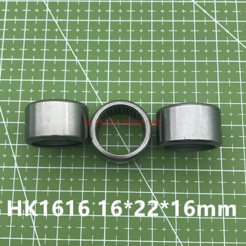 2019 Real Free Shipping High Quality 10pcs Hk162216 Hk1616 57941/16 Drawn Cup Type Needle Roller Bearing 16x22x16mm Rodamientos