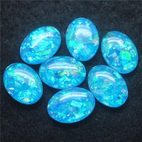 30PCS Resin Cabochons Plastic Material Size 13X18MM DIY Jewelry Accessories Oval Shape No Hole Wholesale Price Free Shippings